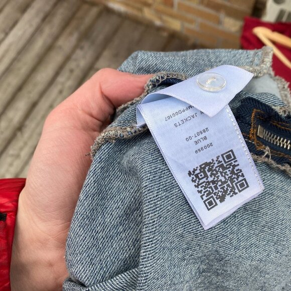 True Religion Denim Jacket Medium Blue - Picture 6 of 7
